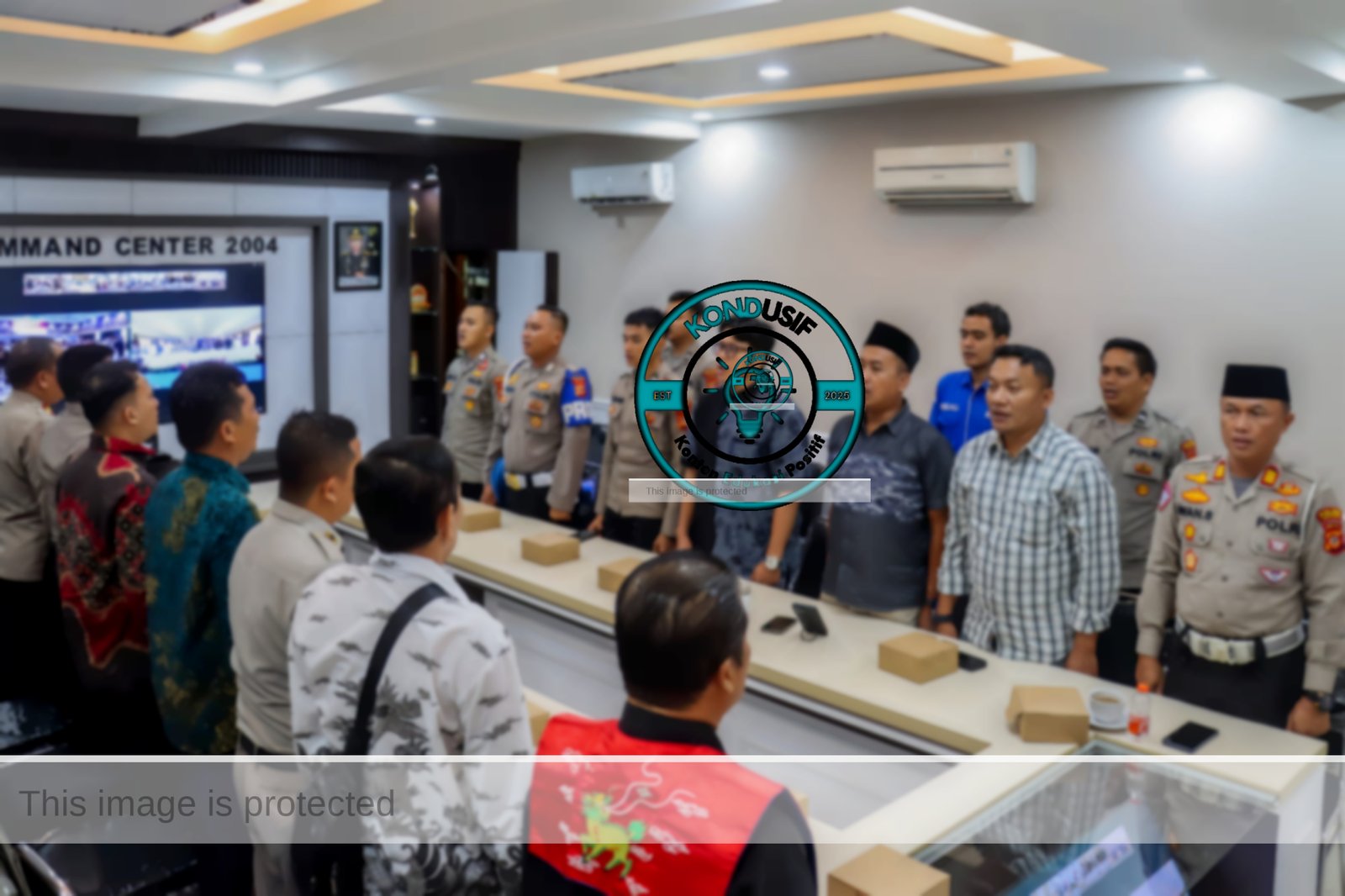 Polres Ciamis Berdoa untuk Korban Bencana Sumatera