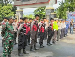 TNI–Polri Bersatu, Apel Pengamanan Road Race Seri 2 Digelar di Islamic Center