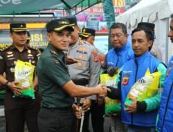 Dandim 0613/Ciamis Hadiri Apel Ojol Kamtibmas Sauyunan Jaga Lembur di Polres Ciamis