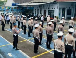 Propam Polres Ciamis Perketat Pengawasan, Disiplin Anggota Dipantau Saat Apel Pagi