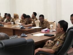 Bupati Herdiat Tegaskan Komitmen Kendalikan Inflasi, Ikuti Rapat Nasional Secara Virtual