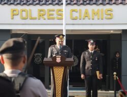 Kapolres Ciamis Teguhkan Semangat Bela Negara di Peringatan ke-77