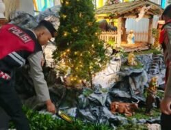 Jamin Keamanan Jemaat, Polres Ciamis Sterilisasi Gereja Jelang Ibadah Natal