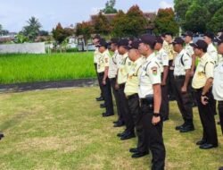 Peringati HUT ke-45, Satpam Ciamis Ziarah ke TMP Imbanagara