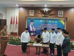 Pemkab Ciamis, MUI, Baznas dan LAS HBI Teken MOU Gerakan Peduli Palestina dan Bencana Nasional