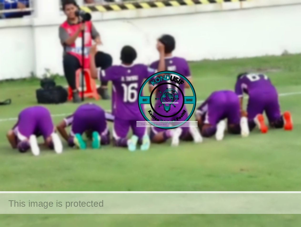 Keterangan foto: pemain PSGC Ciamis selebrasi setelah memasukan gol ke gawang Persitara, foto: tangkapan layar Kanal YouTube ILeague TV
