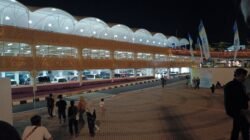 Food court Alun-Alun Ciamis malam hari, foto: fauza