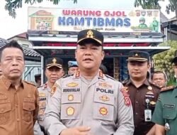 Warung Ojol Kamtibmas Jadi Ruang Singgah dan Pusat Komunikasi Mitra Polisi di Ciamis