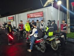 Polres Ciamis Gelar Patroli KRYD Blue Light di Wilayah Cihaurbeuti, Jaga Kondusivitas Pasca Akhir Tahun