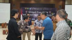 Dukung Pembinaan Atlet, Kapolres Ciamis Buka Turnamen Badminton UNIGAL CUP 2026