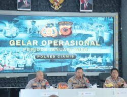 Evaluasi Awal Tahun, Kapolres Ciamis Tekankan Peningkatan Pelayanan dan Kesiapan Ramadan
