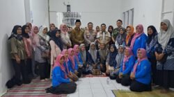 Dukung Generasi Sehat, Kapolsek Cisaga Kawal Peluncuran Dapur Gizi di Desa Bangunharja