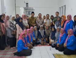 Dukung Generasi Sehat, Kapolsek Cisaga Kawal Peluncuran Dapur Gizi di Desa Bangunharja