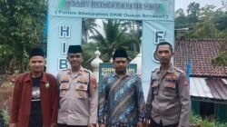 Kawal Pawai Taaruf Isra Mikraj, Polsek Rajadesa Pastikan Syiar Warga Sirnasari Berjalan Khidmat