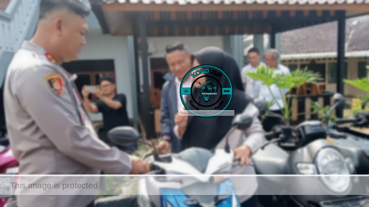 Pengembalian Motor Curian Polres Ciamis