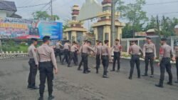 Asah Kemampuan Taktis, Personel Sat Samapta Polres Ciamis Pertebal Keamanan Lewat Latihan Pengawalan