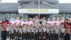Bukan Lagi Sosok Menakutkan, Program Polisi Sahabat Anak di Ciamis Disambut Antusias