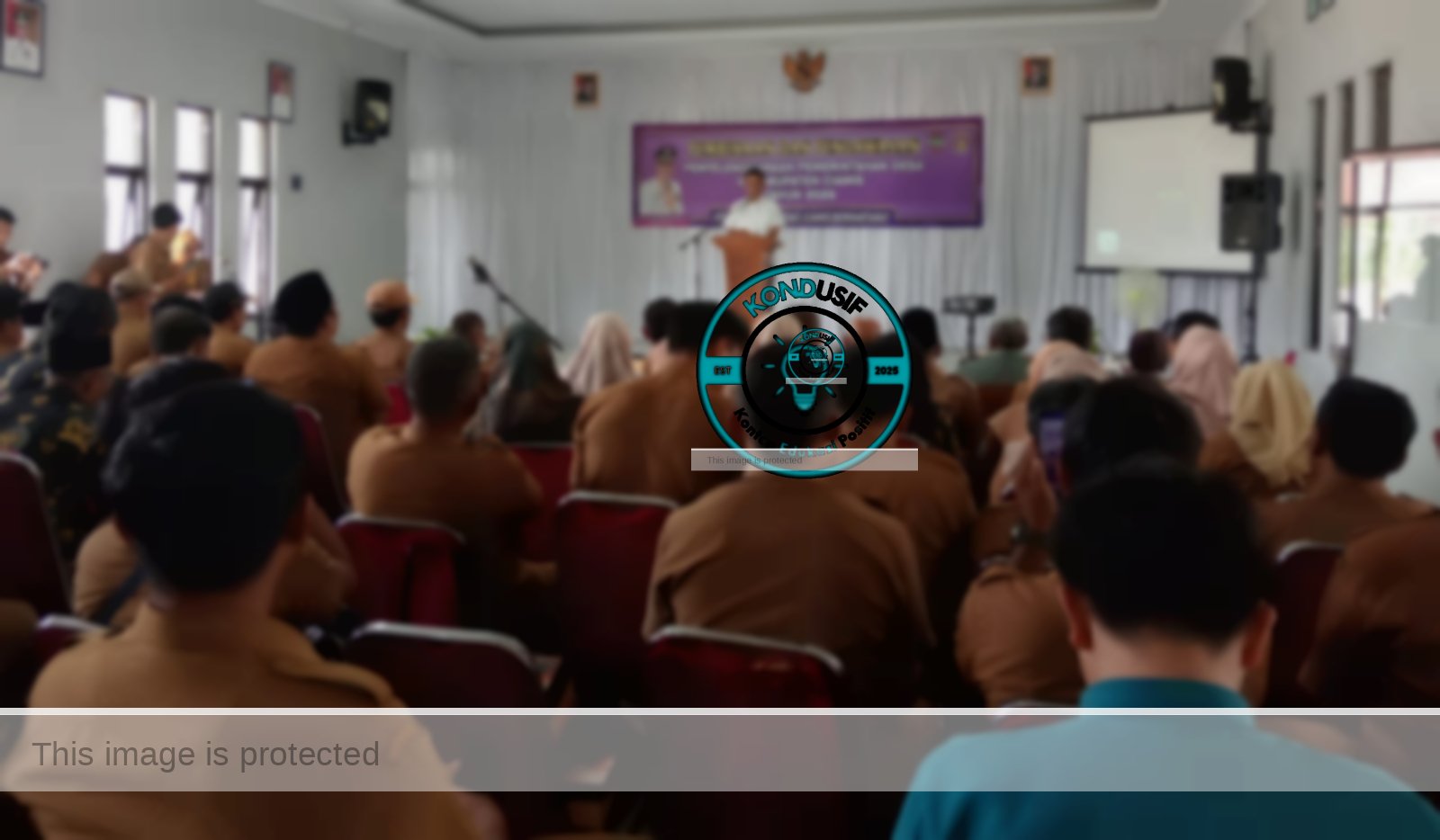 Peringatan Bupati Ciamis Soal Korupsi Dana Desa