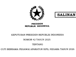 Catat Tanggalnya! Inilah Kalender Cuti Bersama ASN 2026 yang Baru Saja Disahkan