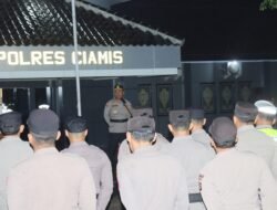Patroli Masif Malam Minggu, Polres Ciamis Pastikan Kamtibmas Tetap Kondusif