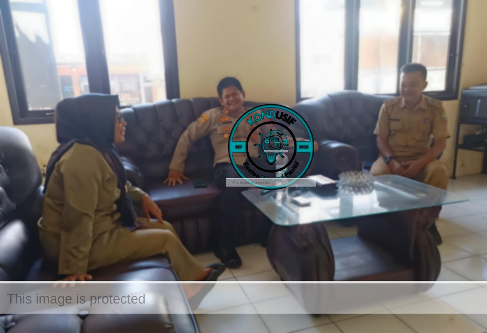 Kapolsek Cihaurbeuti Perkuat Sinergi dengan Pemdes Cijulang