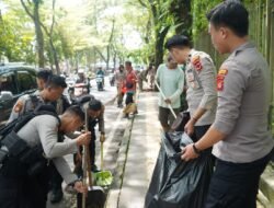 Wujudkan Kota Bersih, Polres Tasikmalaya Kota Gerakkan Aksi “Operasi Bersih” di Dadaha