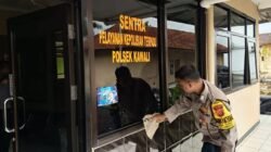 Tingkatkan Kenyamanan Publik, Polsek Kawali Percantik Lingkungan Mako dan Tertibkan Atribut Kedaluwarsa