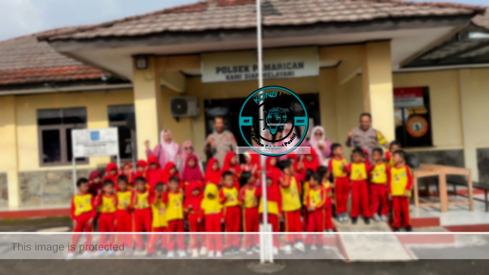 Polisi Sahabat Anak: Keceriaan Siswa TK AR Mawiyah Saat "Serbu" Polsek Pamarican