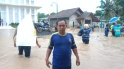 Tanggul Citalahab Jebol Lagi, Air Bah Mulai Rendam Rumah Warga