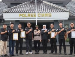 Humas Polres Ciamis Sabet Juara 2 Amplifikasi Berita Online Tingkat Polda Jabar