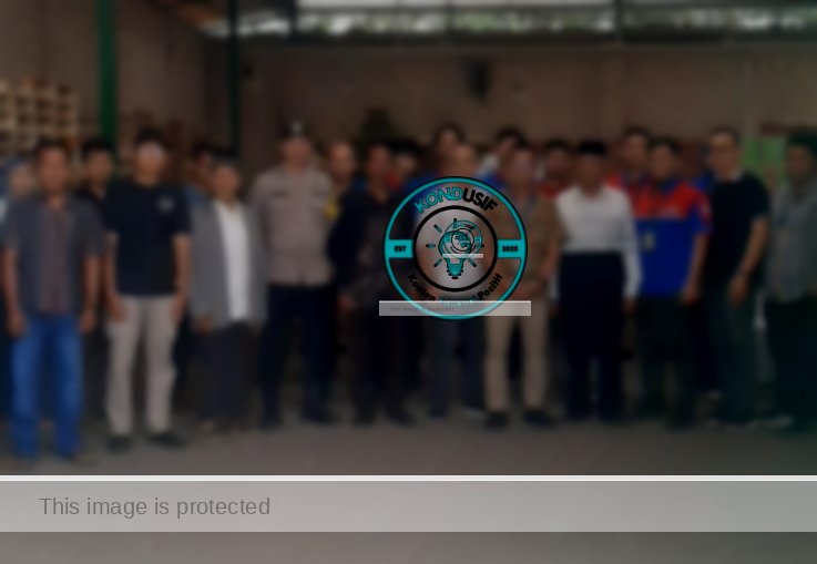 Dukung Ekonomi Lokal, Polsek Cisaga Kawal Peresmian Gudang Stok Point Indogrosir