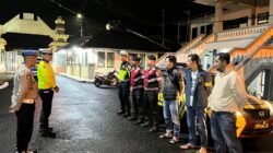 Jaga Kekhusyukan Ramadan, “Patroli Biru” Polres Ciamis Sisir Jalanan Hingga Waktu Subuh
