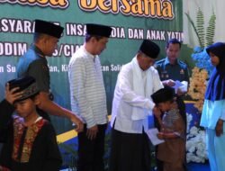 Lebih dari Sekadar Bukber: Kolaborasi Kodim Ciamis & Gandara Grup Peluk Ratusan Anak Yatim