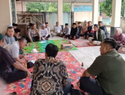 Perkuat Sinergitas Kamtibmas, Polsek Rajadesa Koorkom dengan Tokoh Masyarakat Kubangsari