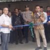 Dukung Ekonomi Lokal, Polsek Cisaga Kawal Peresmian Gudang Stok Point Indogrosir