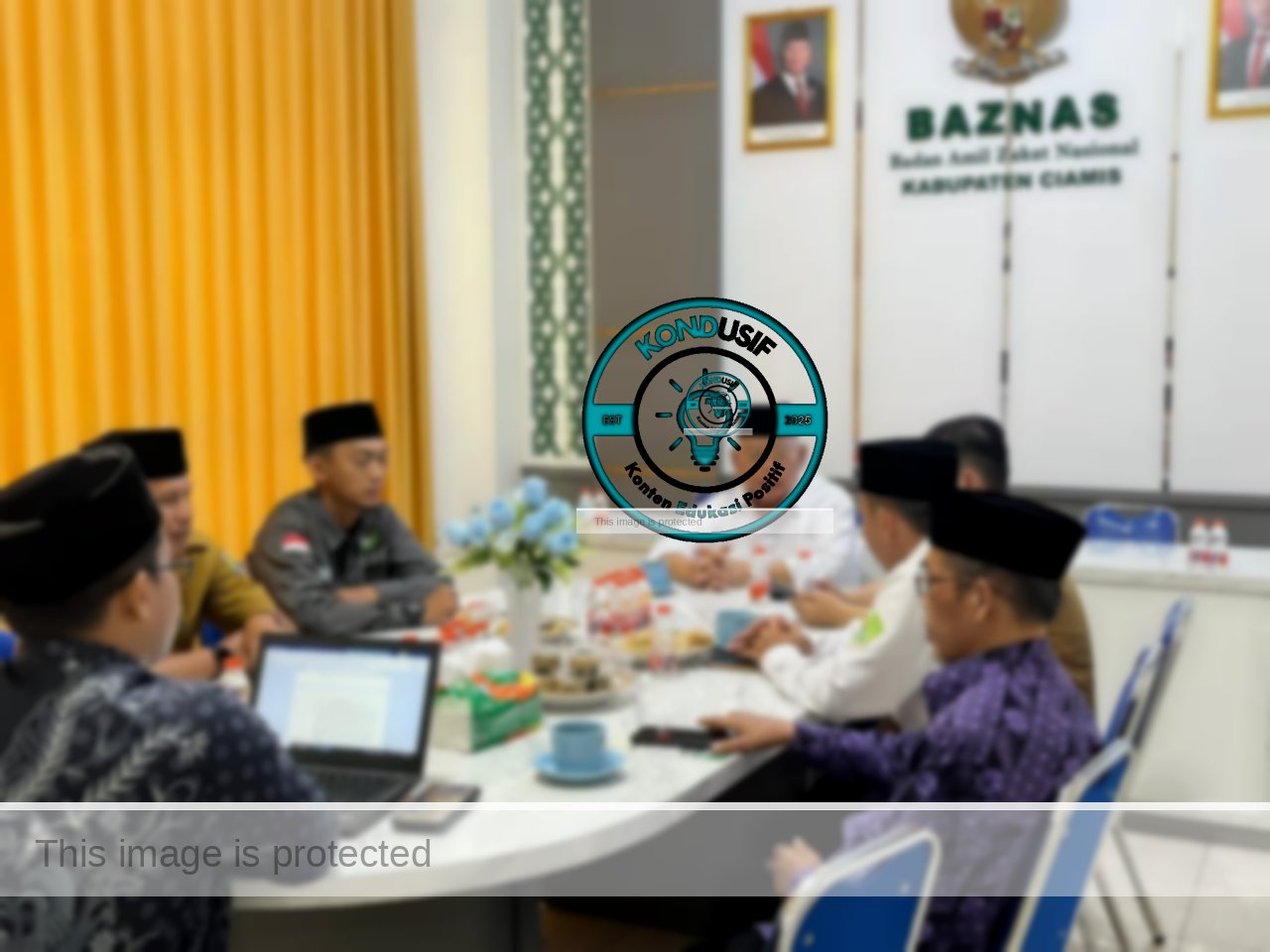 Keterangan foto: Rapat Pleno Baznas Ciamis Penetapan Zakat Fitrah Tahun 1447 H (Sumber foto: Humas Baznas Ciamis)