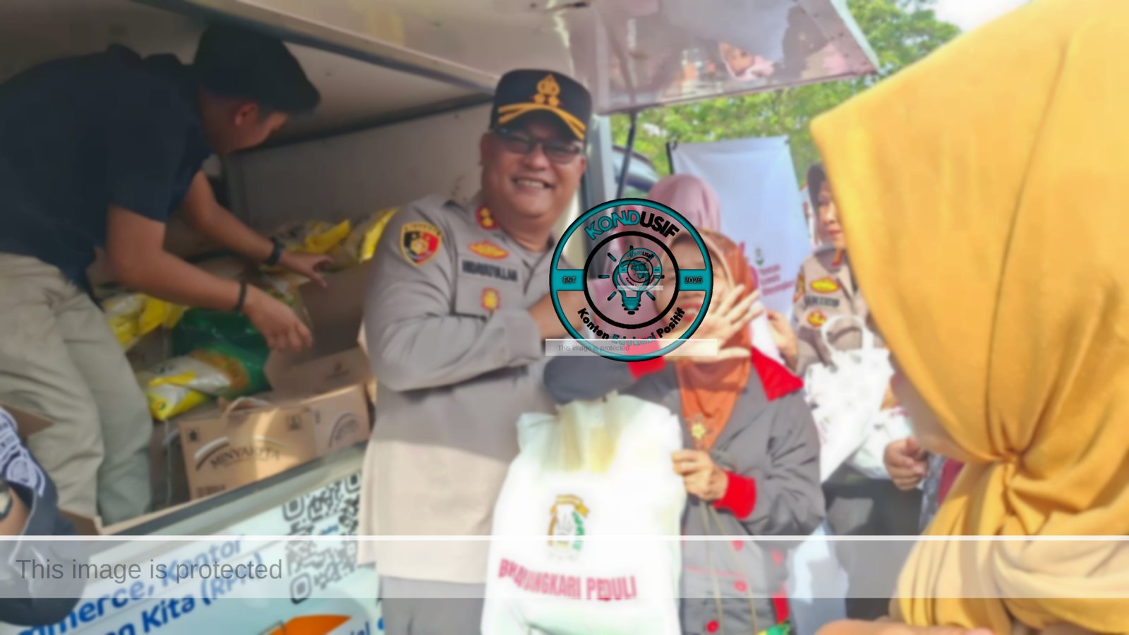 Gerakan Pangan Murah Polres Ciamis