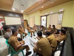 Polsek Ciamis Monitoring Rapat Minggon Desa Cisadap, Perkuat Sinergi Jaga Kamtibmas