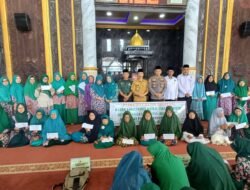 Polsek Panjalu Hadiri Pengajian BKMM, Perkuat Silaturahmi dan Pesan Kamtibmas