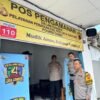 Pantau Lonjakan Pemudik, Kapolres Ciamis Pastikan Stasiun KAI Steril dan Nyaman