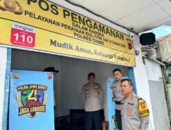 Pantau Lonjakan Pemudik, Kapolres Ciamis Pastikan Stasiun KAI Steril dan Nyaman