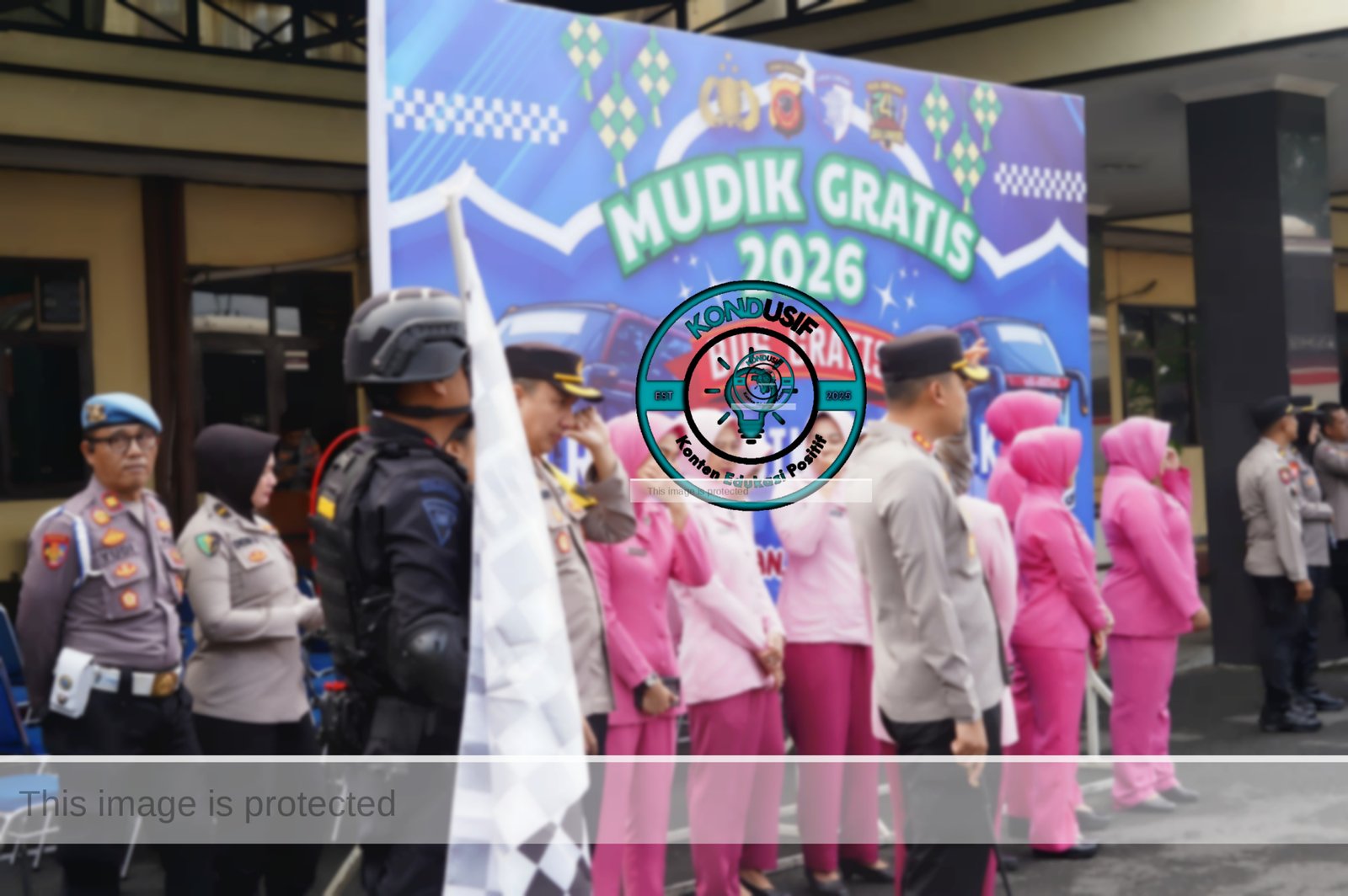 Polres Tasikmalaya Kota Berangkatkan Pemudik Gratis ke Solo dan Yogyakarta