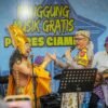Obat Lelah Pemudik, Kapolres Ciamis Sulap Pos Terpadu Jadi Panggung Musik Gratis