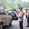 Kapolres Ciamis Turun Langsung di Jembatan Bailey Cikaleho, Pastikan Arus Mudik Tetap Lancar dan Aman