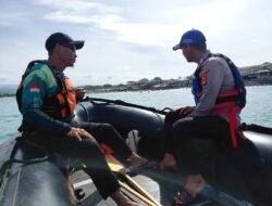 Sinergi Polsek Selatan dan Sat Polairud Polres Garut Intensifkan Patroli Pantai, Ribuan Wisatawan Diimbau Utamakan Keselamatan