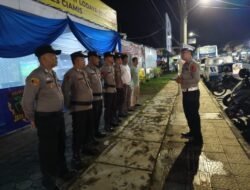 Sinergi di Alun-Alun Banjarsari: Polisi Tetap Siaga meski Operasi Ketupat Berakhir