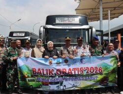 Kolaborasi Polres dan Pemda Garut Hadirkan Angkutan Balik Gratis Lebaran 2026, Ribuan Pemudik Kembali Aman dan Nyaman