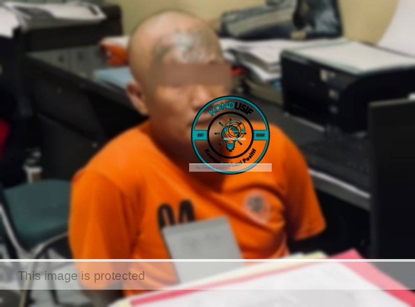 Dadang Buaya Kembali Diringkus Polisi Usai Aniaya Penagih Utang di Cibalong, sumber (foto: Humas Polres Garut)