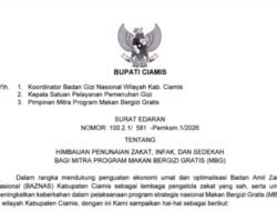 Bupati Ciamis Instruksikan Mitra MBG Tunaikan Zakat Perniagaan 2,5 Persen