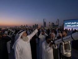 Arab Saudi Resmi Tetapkan Idulfitri 1447 H Jatuh pada Jumat 20 Maret 2026